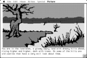 Hobbit, The for Macintosh - It's looking gloomy here...