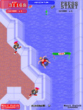 Toobin' for Arcade - These punks are throwing bottles at me!