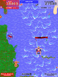 Toobin' for Arcade - Avoid the snakes, they're deadly!