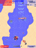Toobin' for Arcade - Don't get hit by the fisherman!