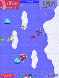 Toobin' for Arcade - Ice bergs can sink your tube...