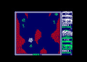 Toobin' for Amstrad CPC - A can blocks the path...