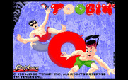 Toobin' for IBM PC/Compatibles - Title screen.