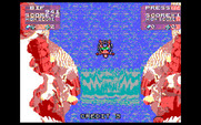 Toobin' for IBM PC/Compatibles - About to go over a waterfall...