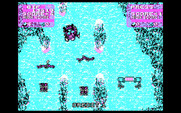 Toobin' for IBM PC/Compatibles - Sometimes the river splits into multiple sections...