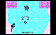 Toobin' for IBM PC/Compatibles - Floating down the river.