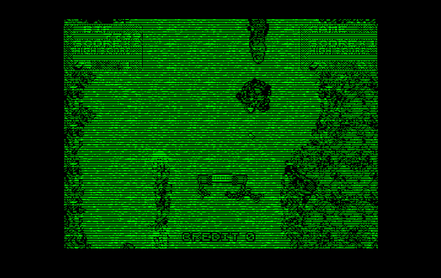 Toobin' IBM PC/Compatibles Screenshot: Look out behind you!