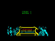 Strider for ZX Spectrum - Start of level 1.