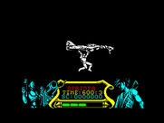 Strider for ZX Spectrum - Our hero is flown in...