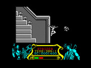 Strider for ZX Spectrum - Falling down to a platform...