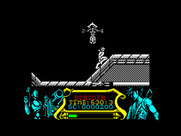 Strider for ZX Spectrum - Running up a hill...