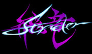Strider for Arcade - Title screen.
